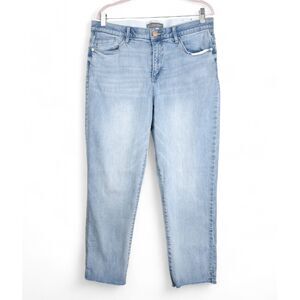 Wit & Wisdom Jeans, Logan High Rise Vintage Skinny, Light Blue Size 14
